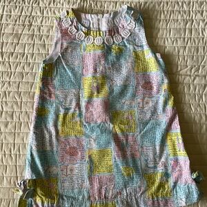 Lilly Pulitzer Written in the Stars zodiac Dress - 3T